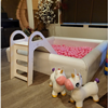 Softplay Speelpark Unicorn met ballenbak en glijbaan (Groot)