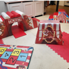 Softplay Speelpark Circus met ballenbak en glijbaan (Groot)
