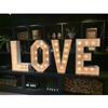 Lichtbak letters 'LOVE'
