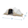 Quecha 4 persoons tent