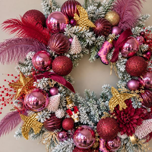 Kerstkrans Showgirl 70 cm Kerstkrans Showgirl 70 cm