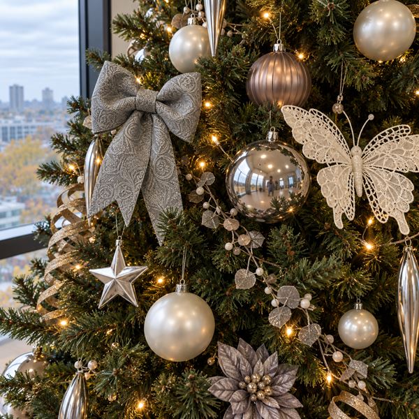 Kerstboom Zilver (230)