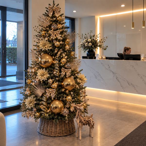 Kerstboom Goud (230 cm)