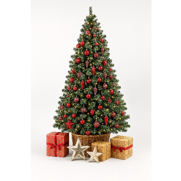 Kerstboom Snow Red (215 cm)