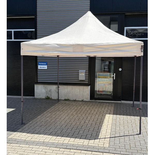 Easy Up Partytent huren 3x3 (Pro) zonder zijwanden