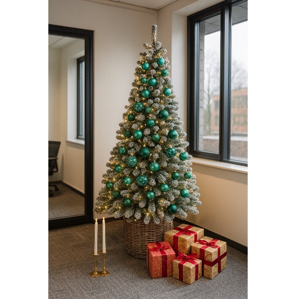 Kerstboom Cyaan (230 cm)