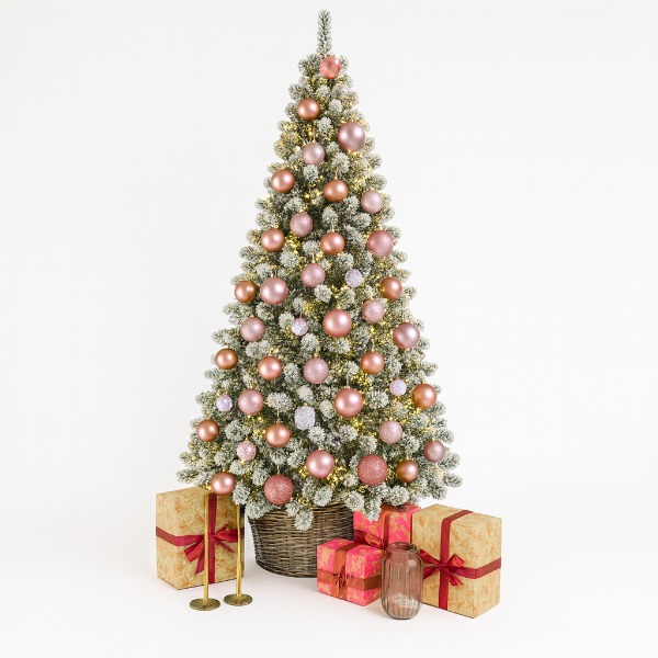 Kerstboom Snow Pink (215 cm) Kerstboom Snow Pink (215 cm)