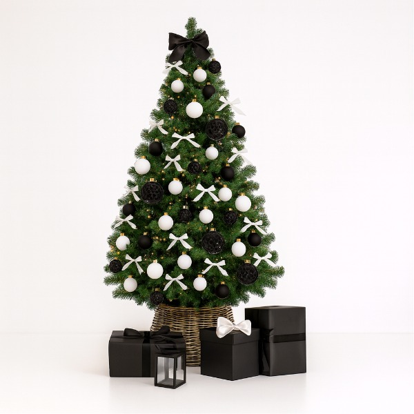 Kerstboom Black & White