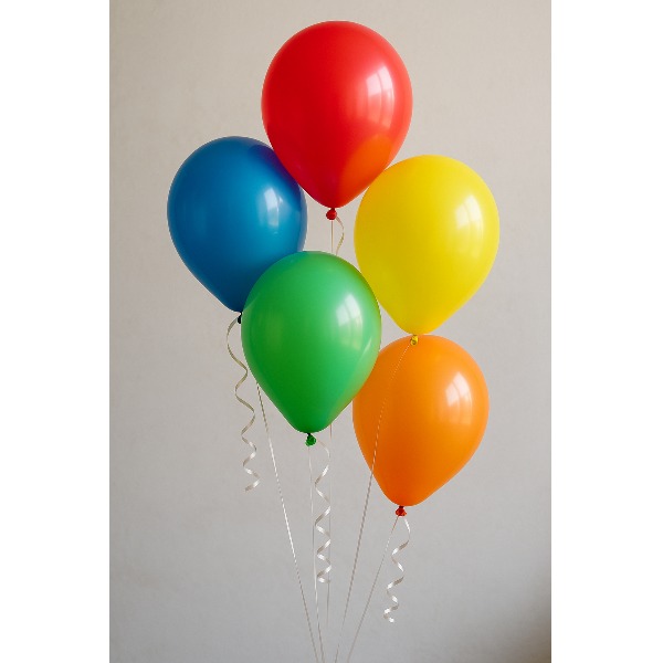 Helium ballonnen tros - 5 stuks