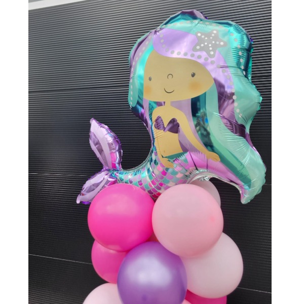 Ballonnen Pilaar - Zeemeermin