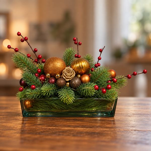 Kerst stukje brons 